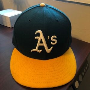 Oakland Athletics Hat Fitted - 7 3/8